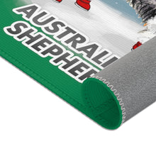 Load image into Gallery viewer, Australian Shepherd Best In Snow Area Rug