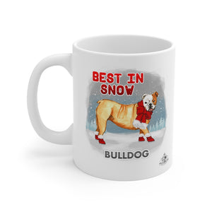 Bulldog Best In Snow Mug