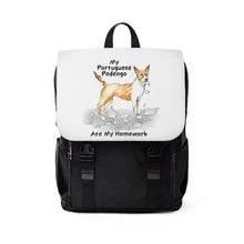 Load image into Gallery viewer, My Portuguese Podengo Pequeno Ate My Homework Backpack