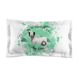Skye Terrier Pet Fashionista Pillow Sham