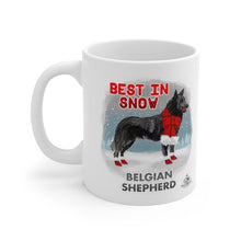 Load image into Gallery viewer, Belgian Shepherd Best In Snow Mug