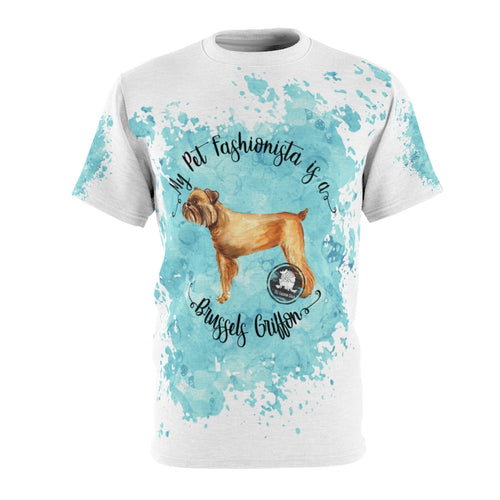 Brussels Griffon Pet Fashionista All Over Print Shirt