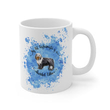 Load image into Gallery viewer, Bearded Collie Pet Fashionista Mug