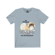 Load image into Gallery viewer, My Pekingese Ate My Homework Unisex Jersey Short Sleeve Tee