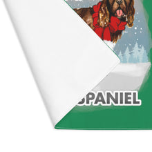 Load image into Gallery viewer, Sussex Spaniel Best In Snow Placemat