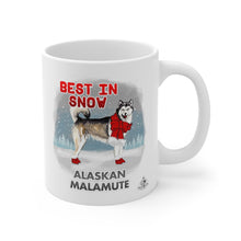 Load image into Gallery viewer, Alaskan Malamute Best In Snow Mug