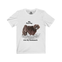 Load image into Gallery viewer, My Puli Ate My Homework Unisex Jersey Short Sleeve Tee