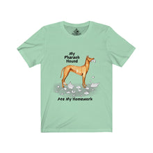 Load image into Gallery viewer, My Pharoah Ate My Homework Unisex Jersey Short Sleeve Tee