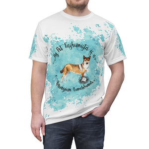 Norwegian Lundehund Pet Fashionista All Over Print Shirt