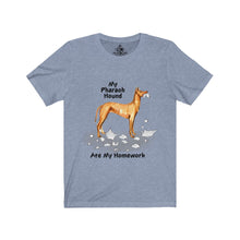 Load image into Gallery viewer, My Pharoah Ate My Homework Unisex Jersey Short Sleeve Tee