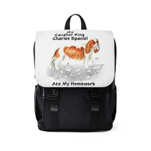 Load image into Gallery viewer, My Cavalier King Charles Ate My My Homework Backpack