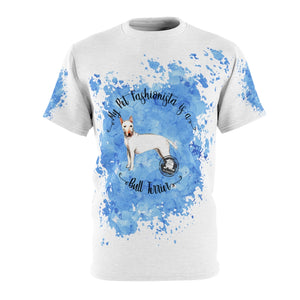 Bull Terrier Pet Fashionista All Over Print Shirt