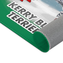 Load image into Gallery viewer, Kerry Blue Terrier Best In Snow Area Rug