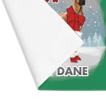 Load image into Gallery viewer, Great Dane Best In Snow Placemat