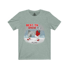 Load image into Gallery viewer, Pumi Best In Snow Unisex Jersey Short Sleeve Tee