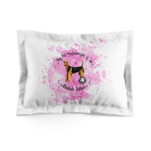 Load image into Gallery viewer, Airedale Terrier Pet Fashionista Pillow Sham
