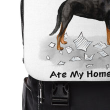 Load image into Gallery viewer, My Beauceron Ate My Homework Backpack