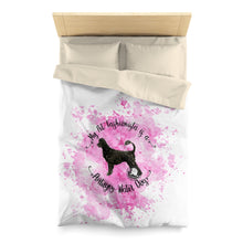 Load image into Gallery viewer, Portuguese Water Dog Pet Fashionista Duvet Cover