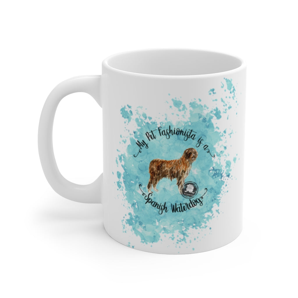 Spanish Waterdog Pet Fashionista Mug