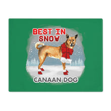 Load image into Gallery viewer, Canaan Dog Best In Snow Placemat