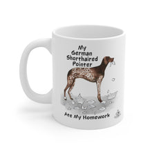 Load image into Gallery viewer, My German Shorthaired Pointer Ate My Homework Mug
