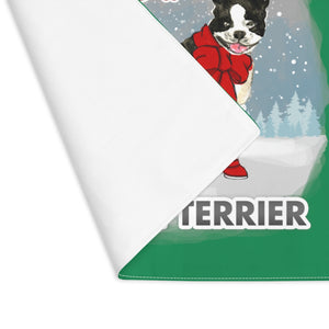 Boston Terrier Best In Snow Placemat