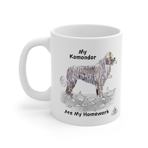 My Komondor Ate My Homework Mug