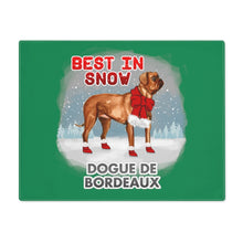 Load image into Gallery viewer, Dogue de Bordeaux Best In Snow Placemat