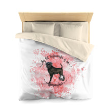 Load image into Gallery viewer, Affenpinscher Pet Fashionista Duvet Cover