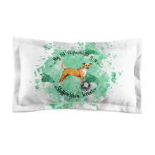 Load image into Gallery viewer, Staffordshire Terrier Pet Fashionista Pillow Sham