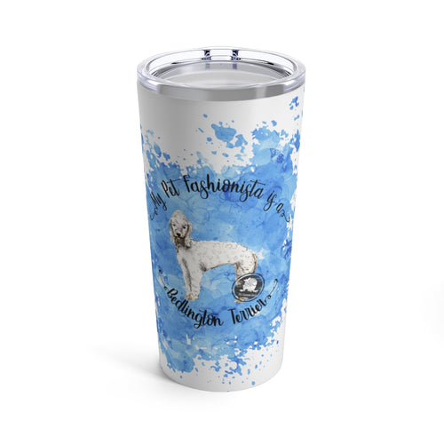 Bedlington Terrier Pet Fashionista Tumbler