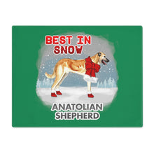 Load image into Gallery viewer, Anatolian Shepherd Best In Snow Placemat