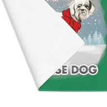 Load image into Gallery viewer, Havanese Best In Snow Placemat