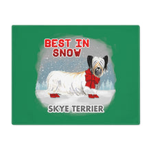 Load image into Gallery viewer, Skye Terrier Best In Snow Placemat