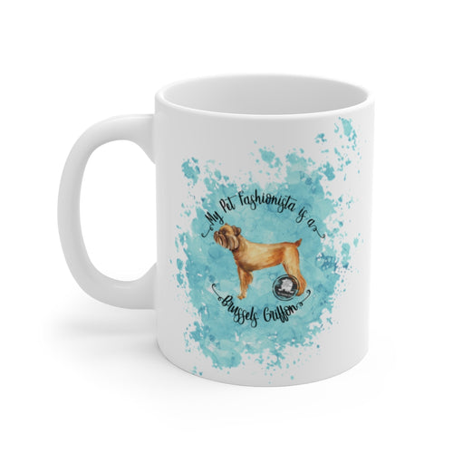 Brussels Griffon Pet Fashionista Mug
