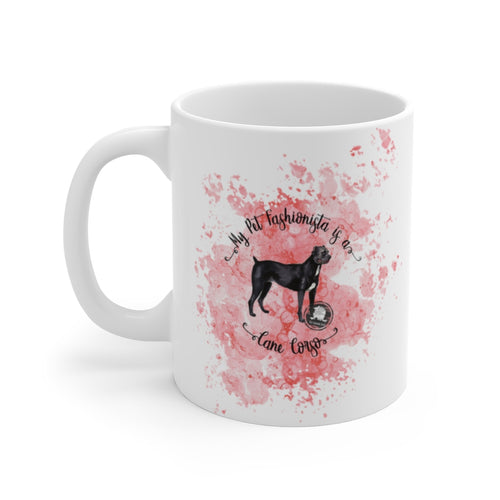 Cane Corso Pet Fashionista Mug