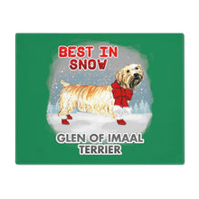 Load image into Gallery viewer, Glen of Imaal Terrier Best In Snow Placemat