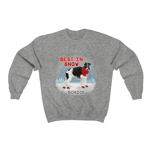 Borzoi Best In Snow Heavy Blend™ Crewneck Sweatshirt