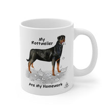 Load image into Gallery viewer, My Rottweiler Ate My Homework Mug