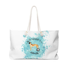 Load image into Gallery viewer, Bull Mastiff Pet Fashionista Weekender Bag