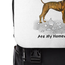 Load image into Gallery viewer, My Plott Hound Ate My Homework Backpack