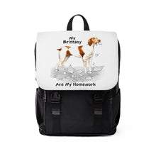 Load image into Gallery viewer, My Brittany Ate My Homework Backpack