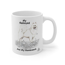 Load image into Gallery viewer, My Samoyed Ate My Homework Mug