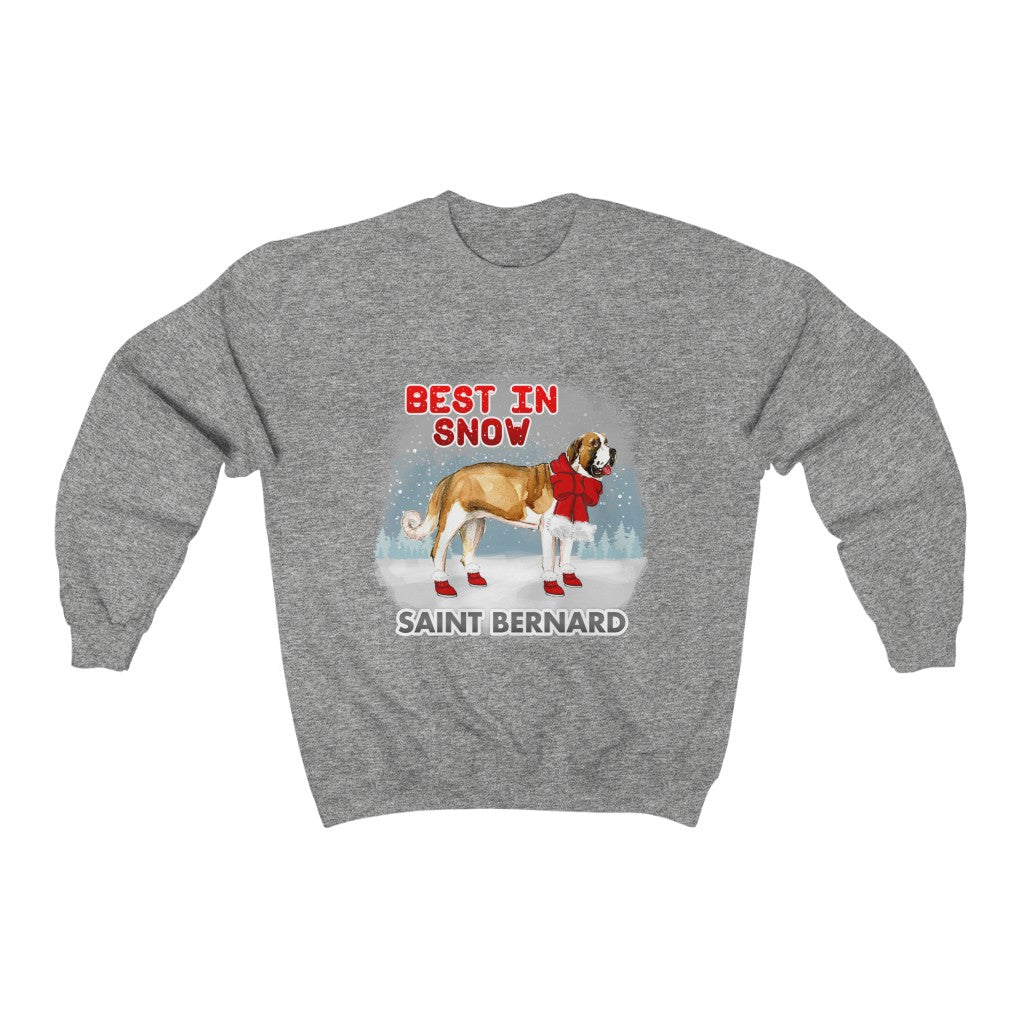 Saint Bernard Best In Snow Heavy Blend™ Crewneck Sweatshirt