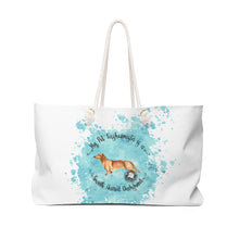 Load image into Gallery viewer, Dachshund (Smooth haired) Pet Fashionista Weekender Bag
