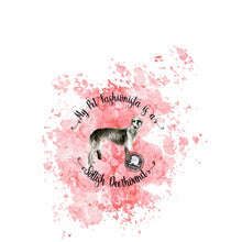 Load image into Gallery viewer, Scottish Deerhound Pet Fashionista Duvet Cover