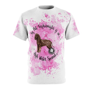 Irish Water Spaniel Pet Fashionista All Over Print Shirt