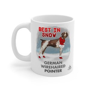German WireHaired Pointer Best In Snow Mug