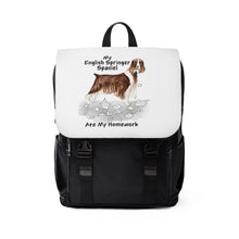 Load image into Gallery viewer, My English Springer Spaniel Ate My Homework Backpack
