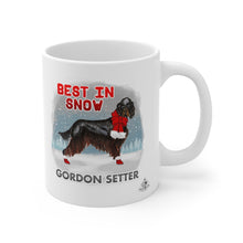 Load image into Gallery viewer, Gordon Setter Best In Snow Mug